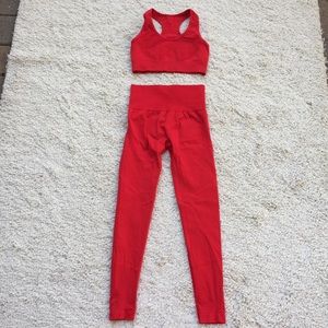 NEW! Sports Bra and High Waist Leggings